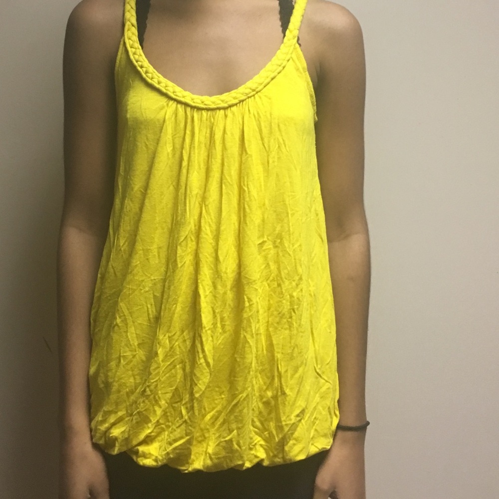 Yellow tank