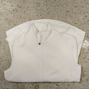 Lulu Define white jacket size 6