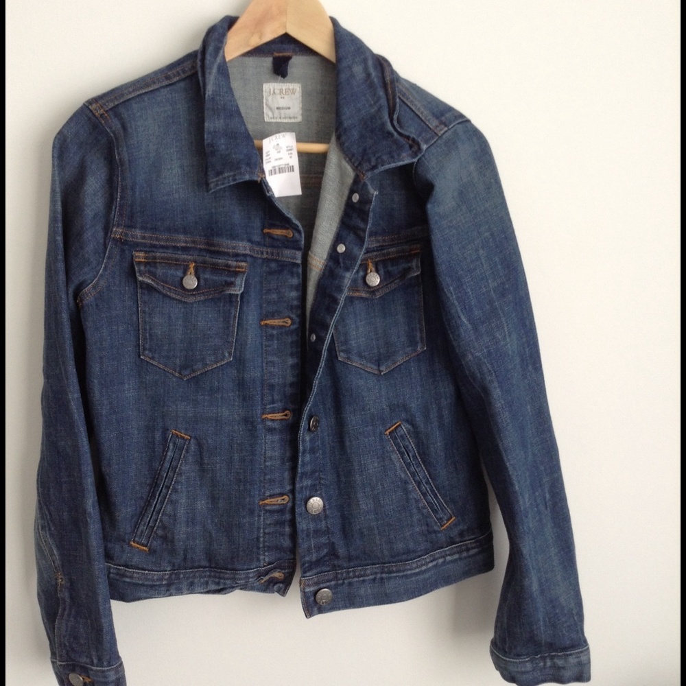 J Crew NWT Jean Denim Jacket