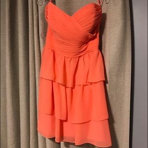 Bridesmaid dress.