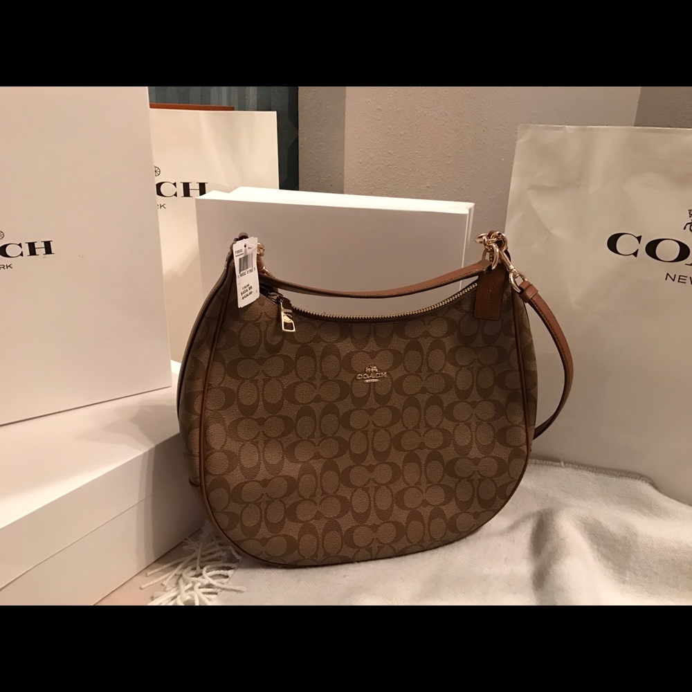Coach caramel bag