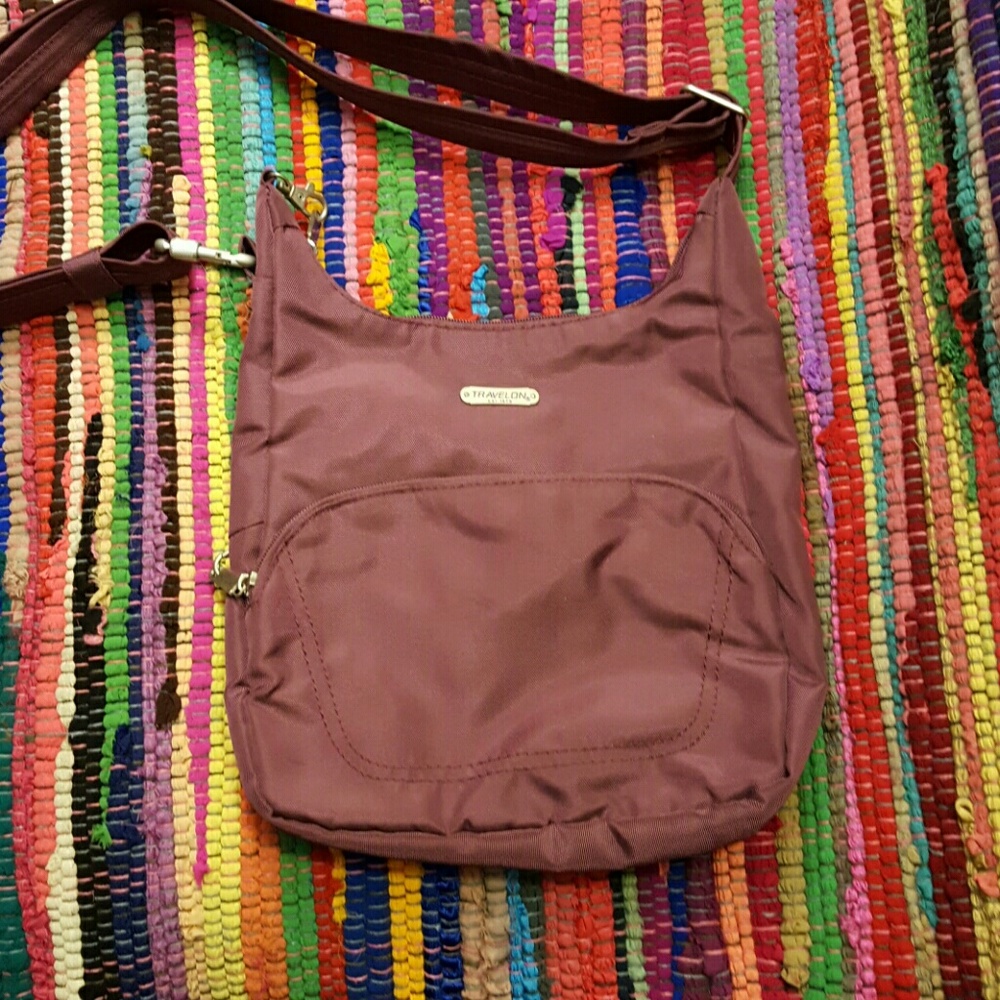 Travelon anti theft hobo bag
