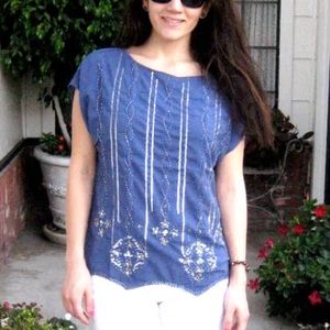 Very J New Princess Jasmine Scalloped Top