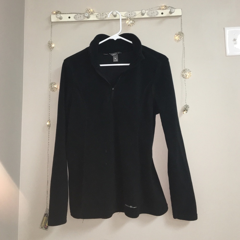 Black Eddie Bauer 1/4 zip jacket