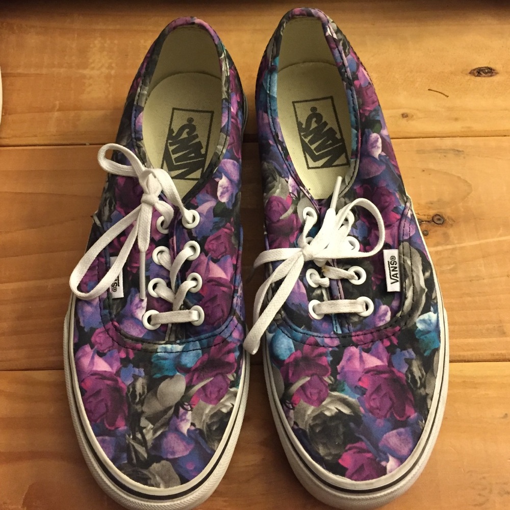 Floral Vans