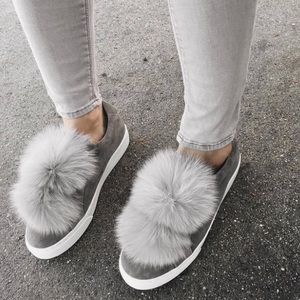 Steve Madden Bryanne Pom Pom Sneakers