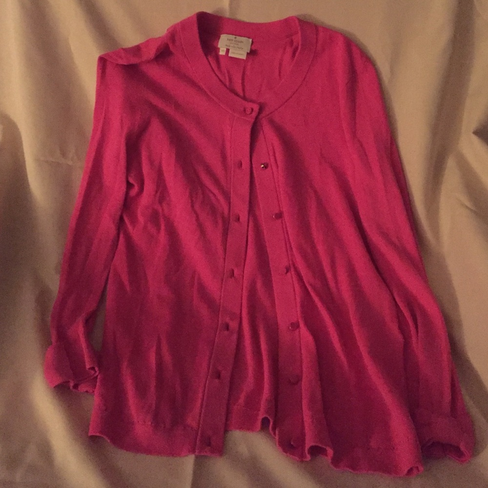 Kate spade sweater, fuchsia