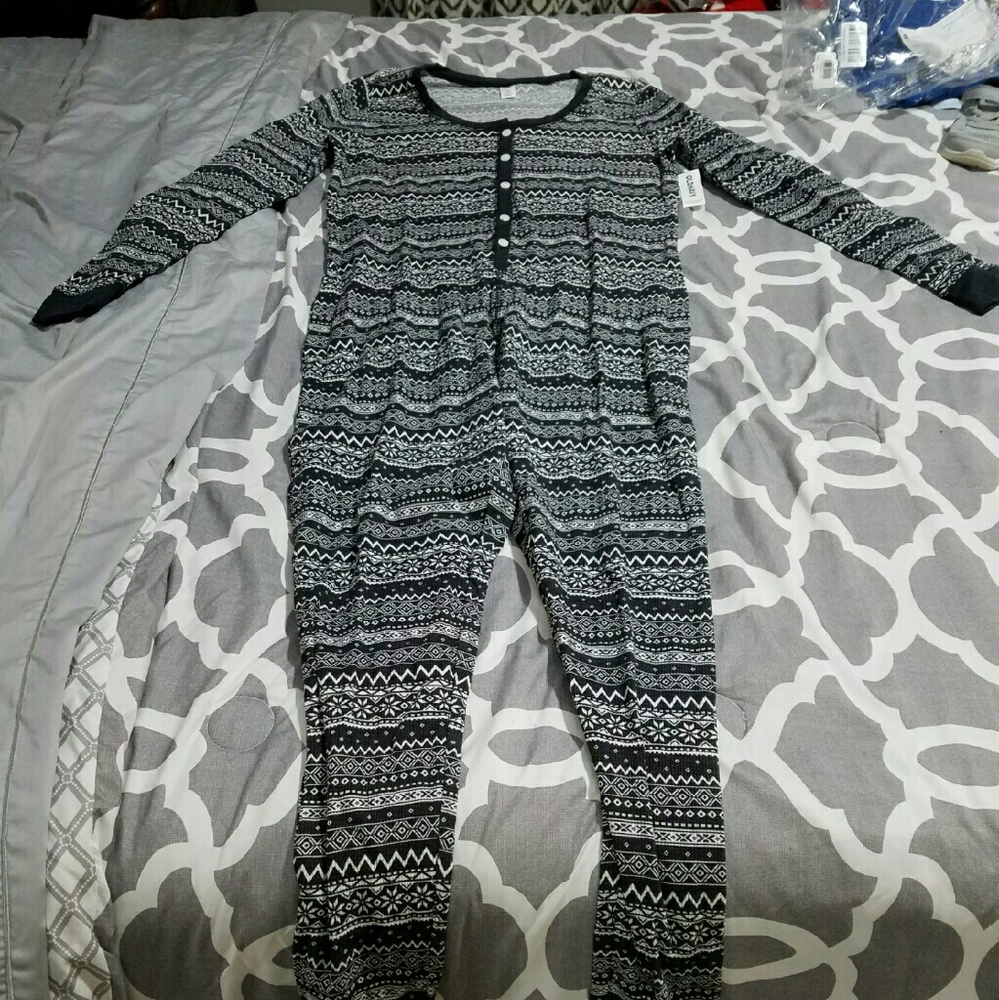 NWT Old Navy Adult Onesie!!! Too cute!