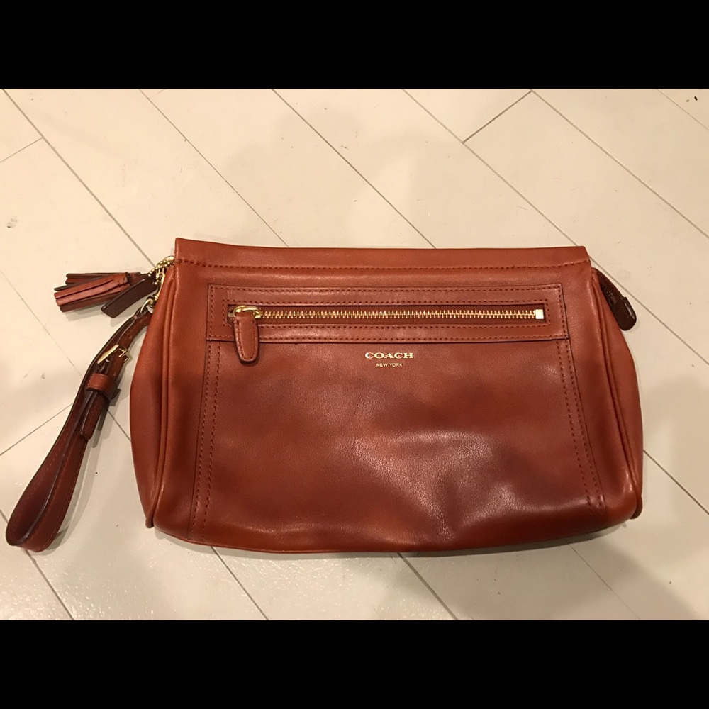 Coach Legacy Large Leather Clutch