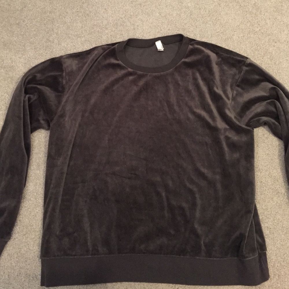 Black Velore sweater