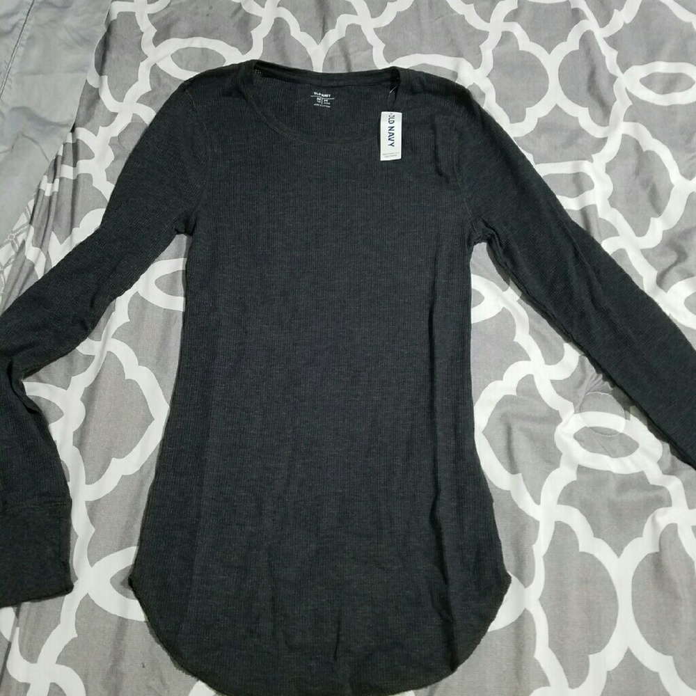 NWT Old Navy Long Sleeve Black Shirt!