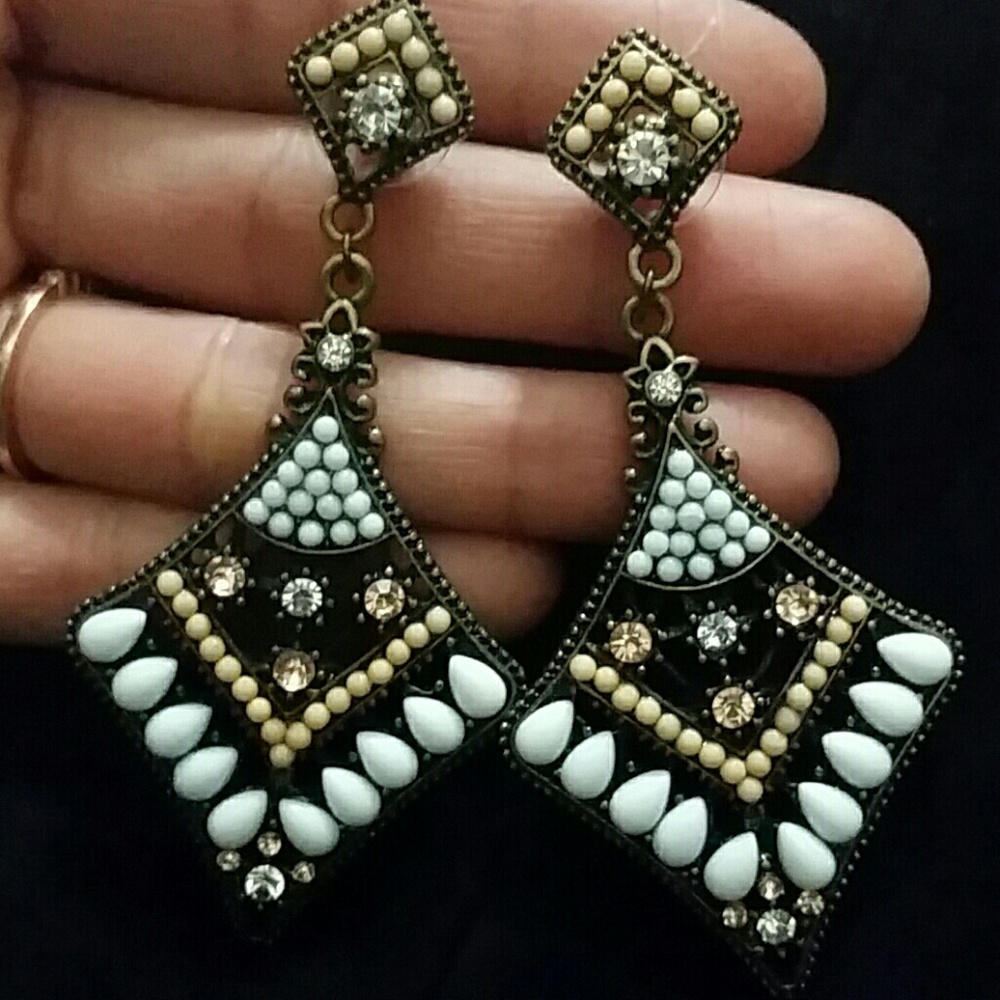 Lovely statement earrings