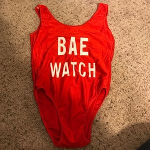 Bae watch swim suit NEW!