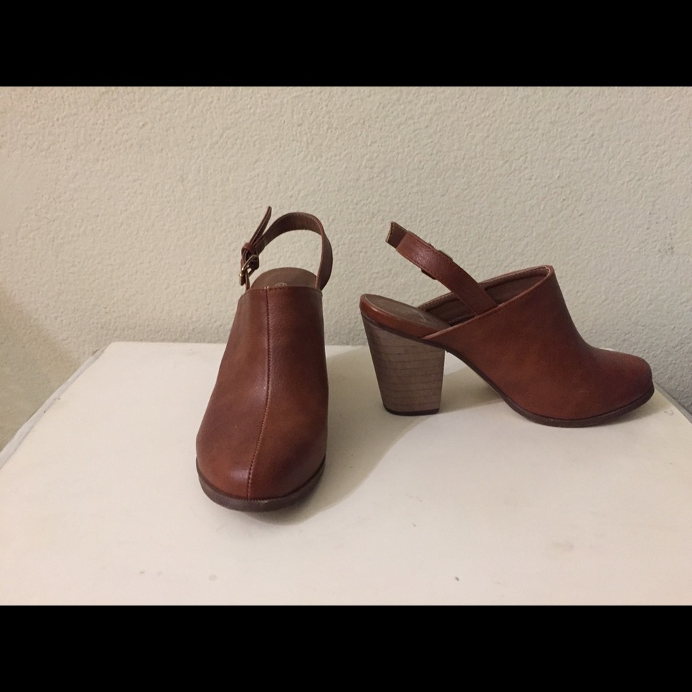 Brown booties