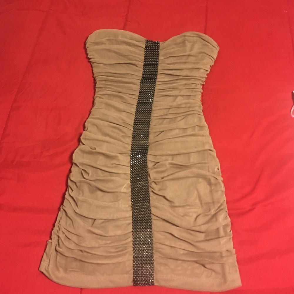 Tan dress