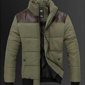 Men's parka jacket