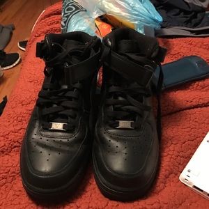 Air Force one high top black