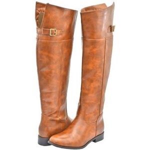 Tall Brown Riding Boots