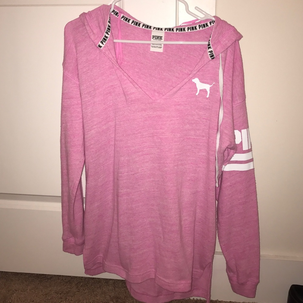 VS Pink V-Neck hoodie!