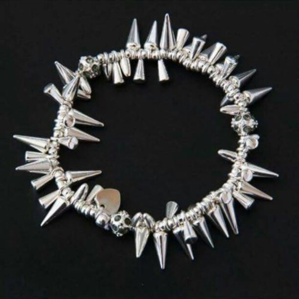Silver Renegade Style Bracelet