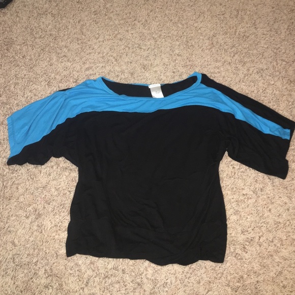 Maurices blue and black dress shirt - Picture 1 of 3