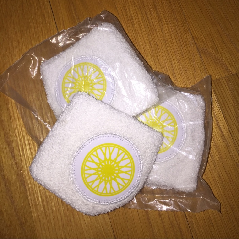 SoulCycle wrist sweatbands