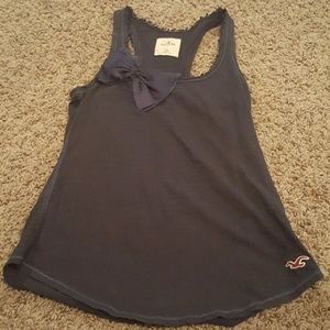 navy tank top