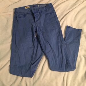 Blue pants