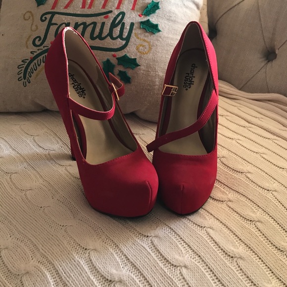 Charlotte Russe Shoes - ⬇️Charlotte Russe red heels