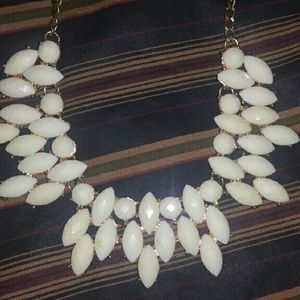 ivory statement necklace