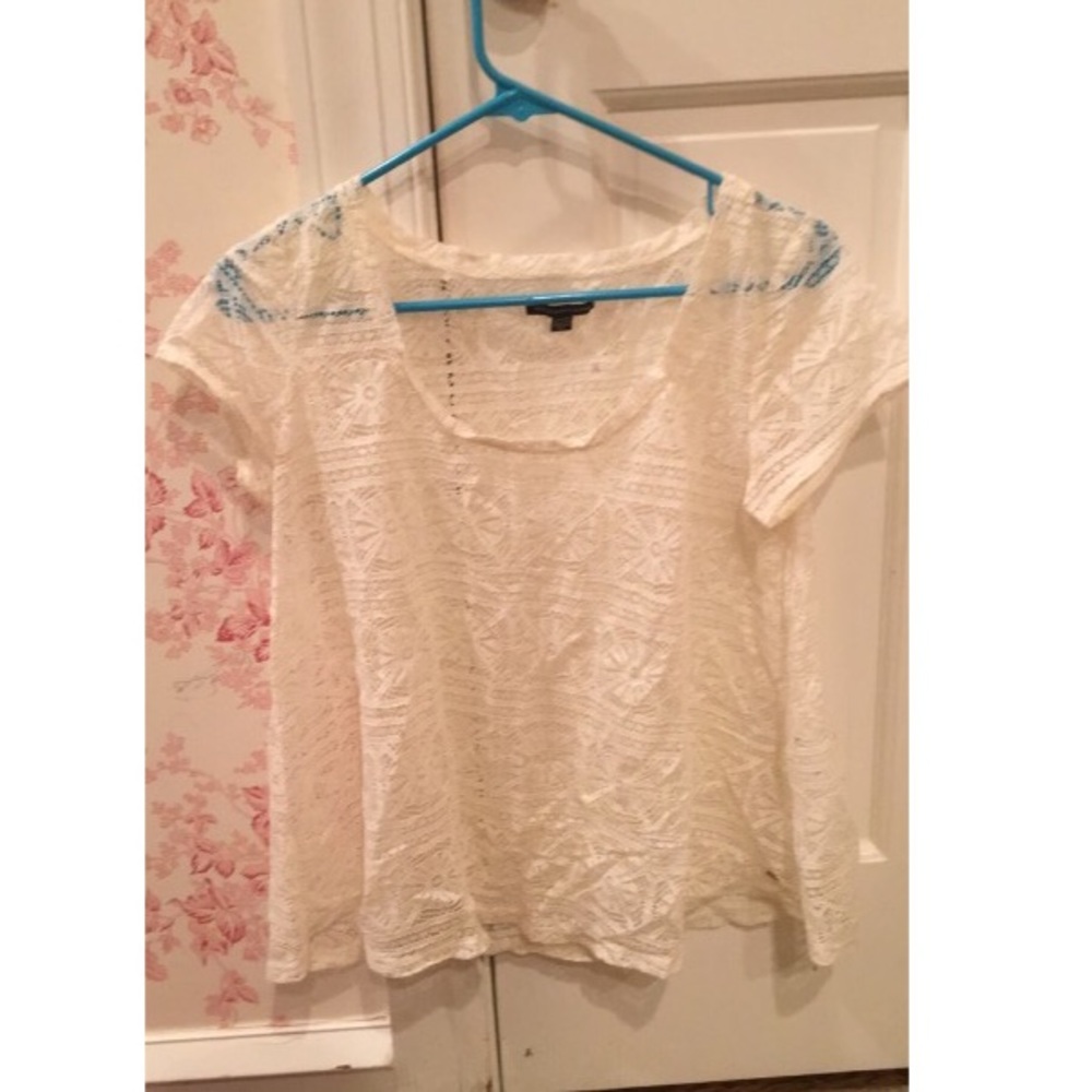 Transparent Lace Blouses