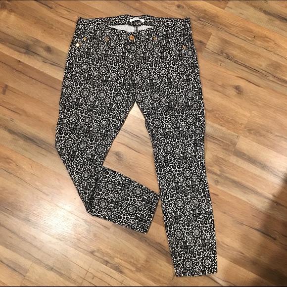 7 for All Mankind Printed Jeans - Picture 1 of 4