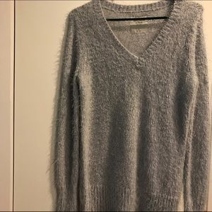 Abercrombie & Fitch Fuzzy Periwinkle Sweater