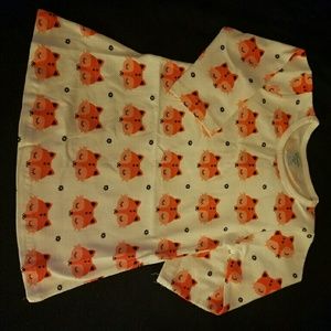 Fox tunic and headwrap