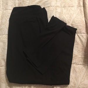 Solid black Lularoe leggings TC