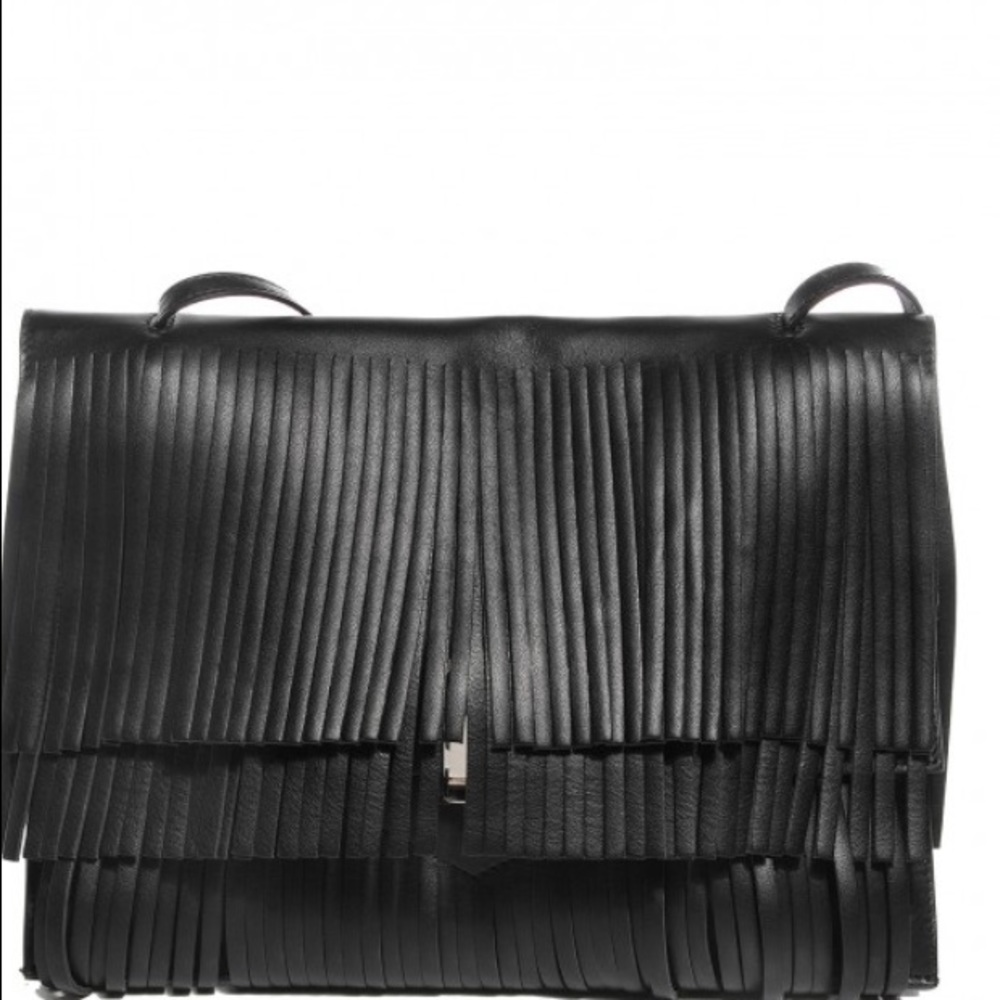 NWT PROENZA SCHOULER Large Fringe Lunch Bag - Picture 1 of 8