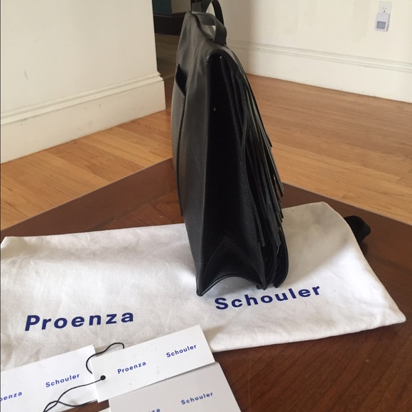 NWT PROENZA SCHOULER Large Fringe Lunch Bag - Picture 3 of 8