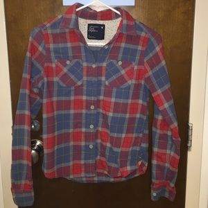 American Eagle Plaid Flannel
