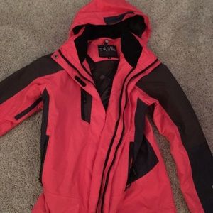 Pink North face Jacket