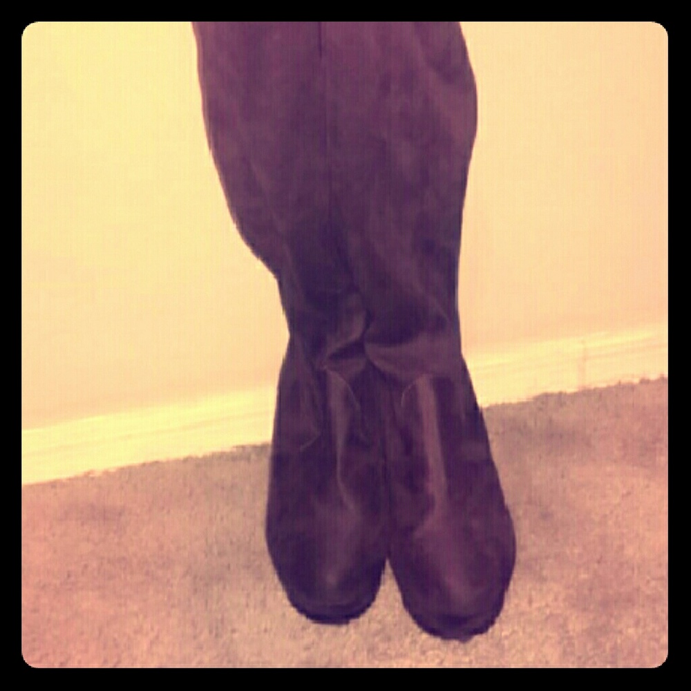 Knee high boots