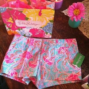 Lilly Pulitzer Walsh Shorts Jellies be Jammin