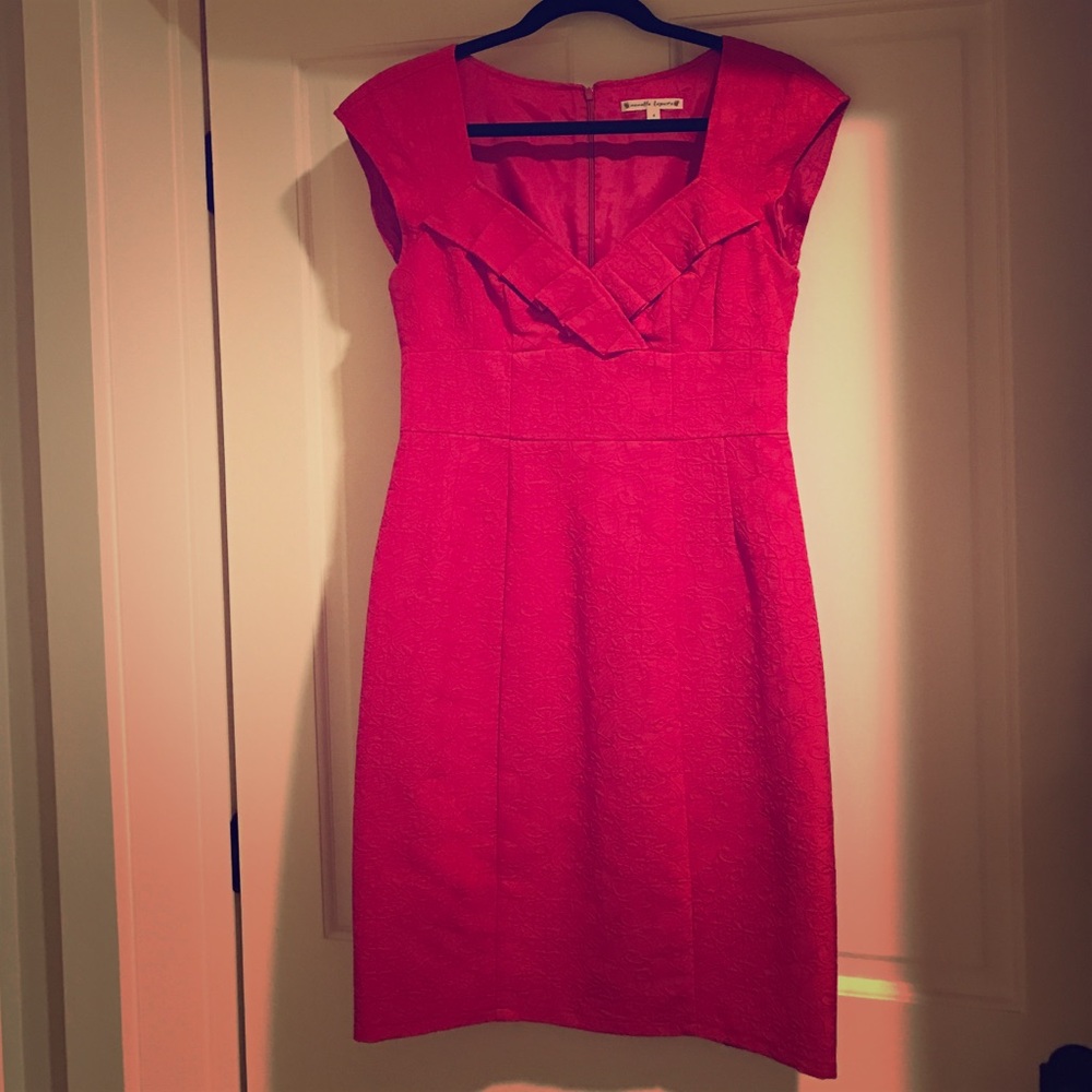 Hot pink dress- daytime or nighttime