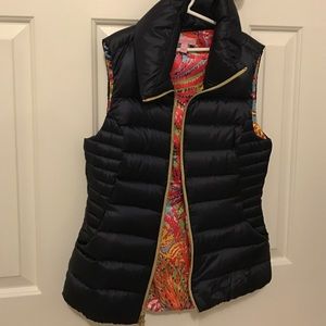 Lily Pulitzer Navy Vest