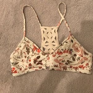 Floral Bralette Style L Space Bikini Top