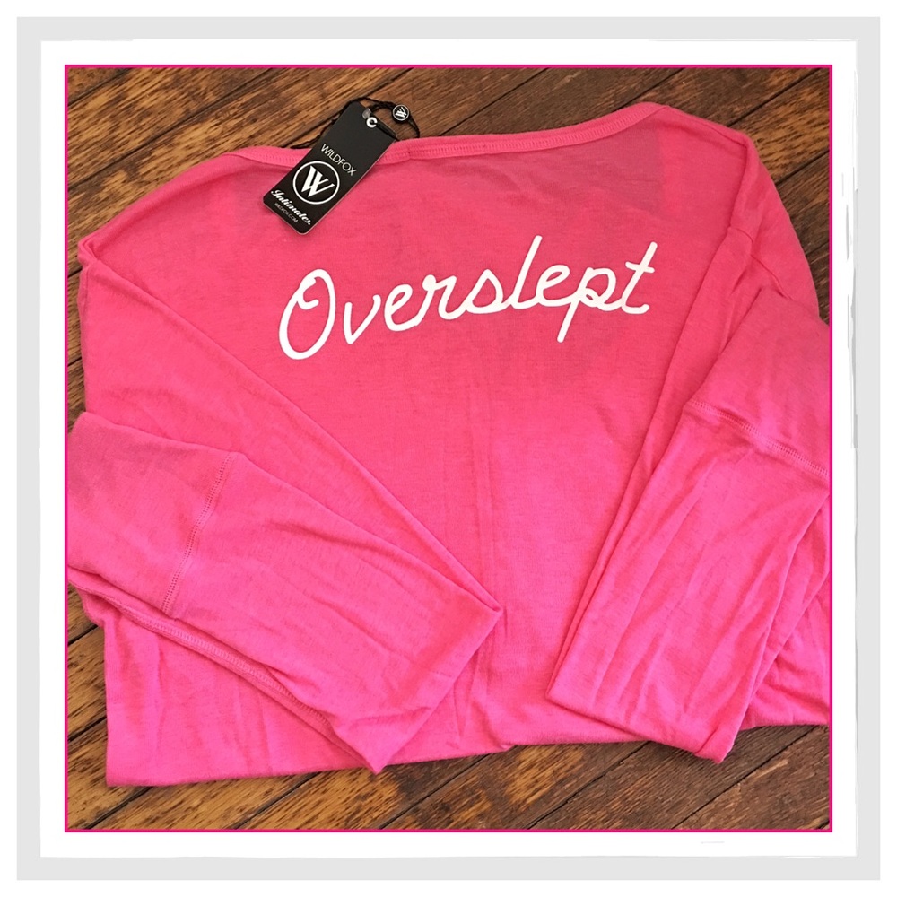♦️SOLD♦️WildFox Exclusive 'Overslept' Sleepshirt✨ - Picture 3 of 3