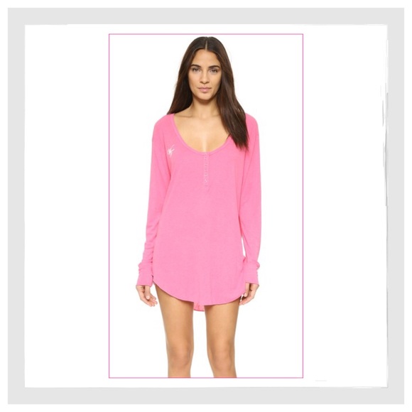 ♦️SOLD♦️WildFox Exclusive 'Overslept' Sleepshirt✨ - Picture 2 of 3