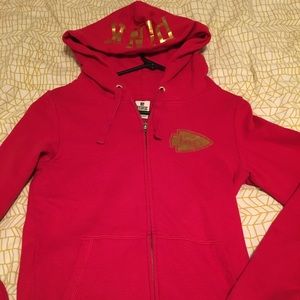 PINK Kansas City Chiefs full-zip jacket