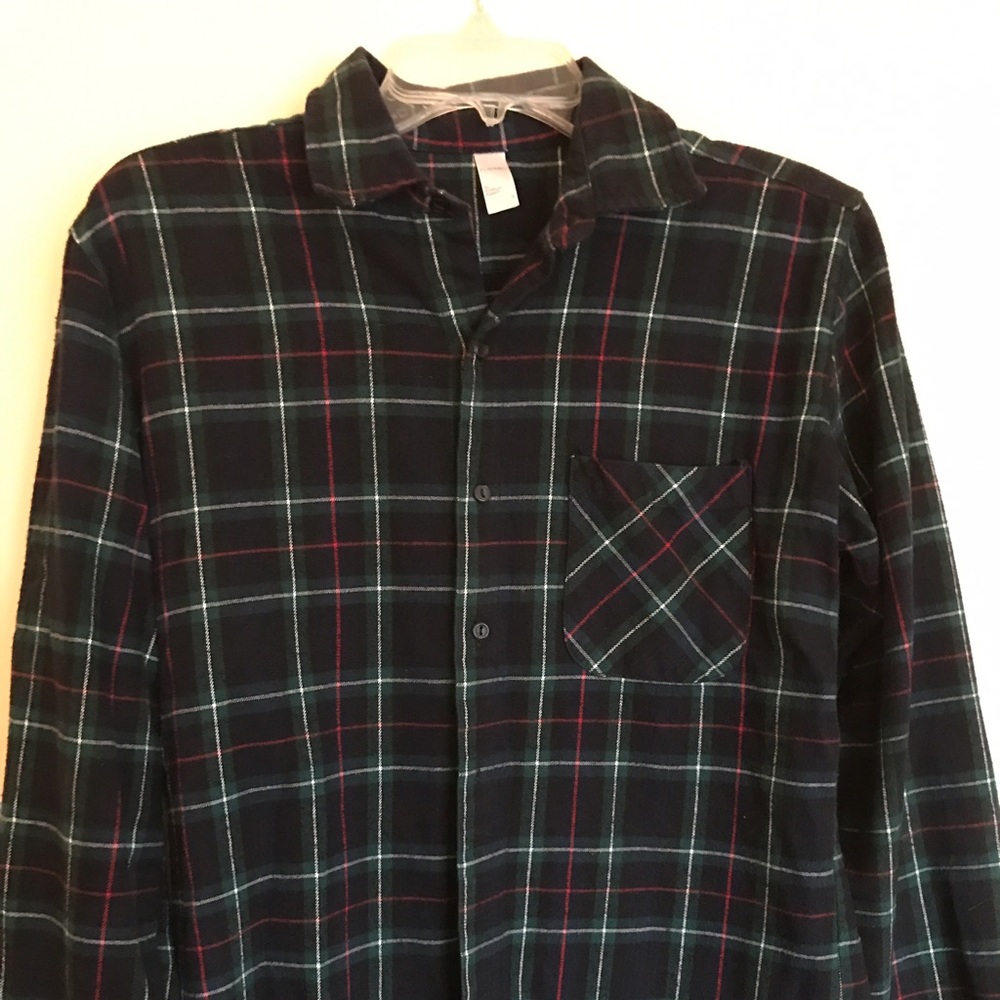 American Apparel cotton flannel shirt