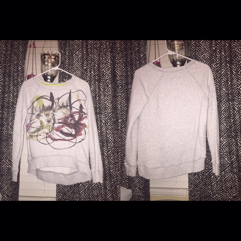 Very cute crazy pattern sweater