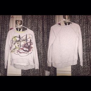 Very cute crazy pattern sweater